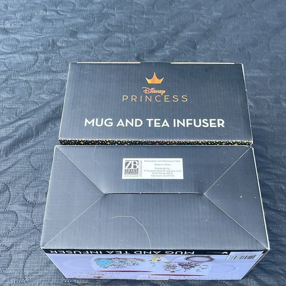- Disney Mug and Tea Infuser Princess Belle New in Package -Beauty and the…